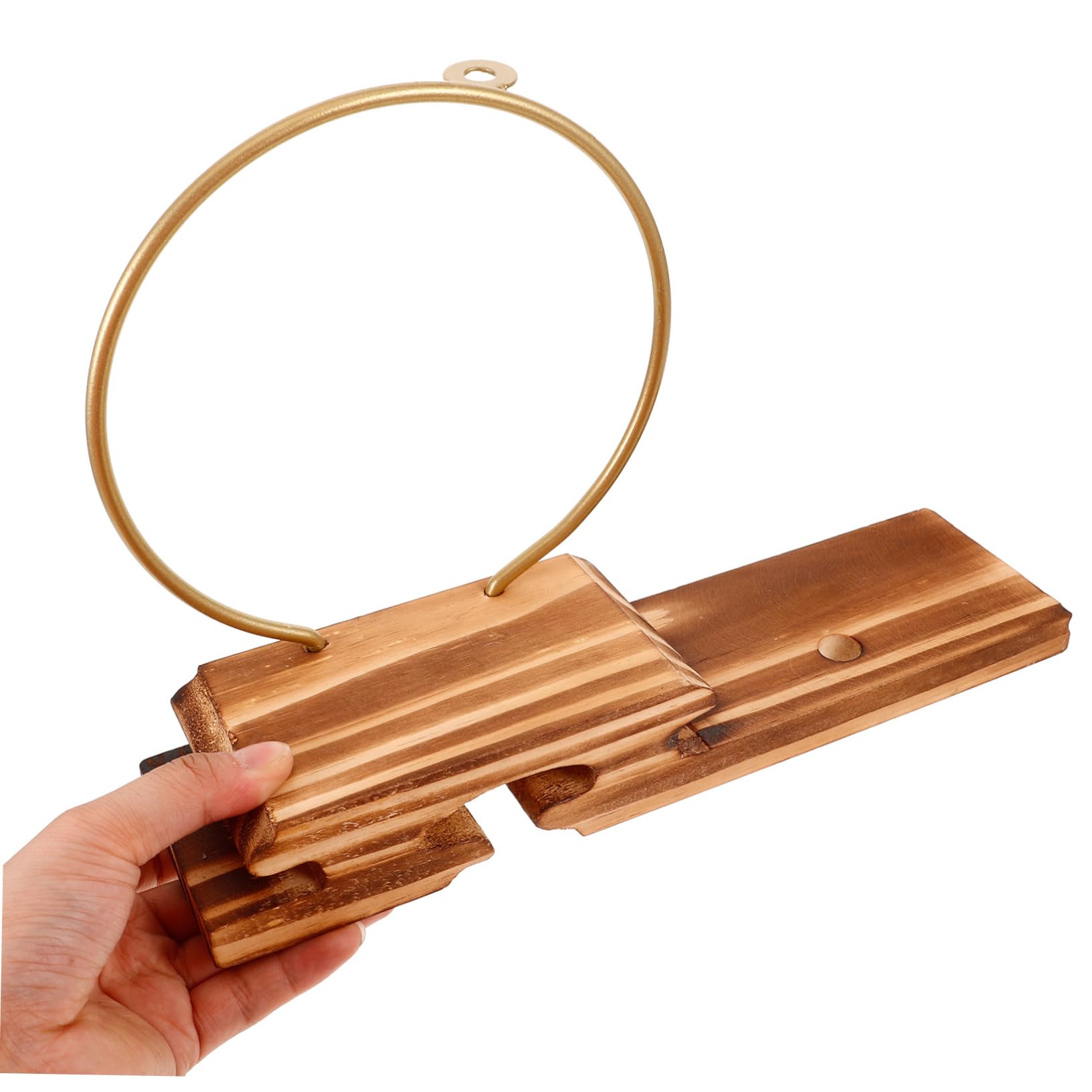 ULTECHNOVO Portaincienso de Cascada con Base de Madera y para Decoración y Aromaterapia Sala de y Oficina