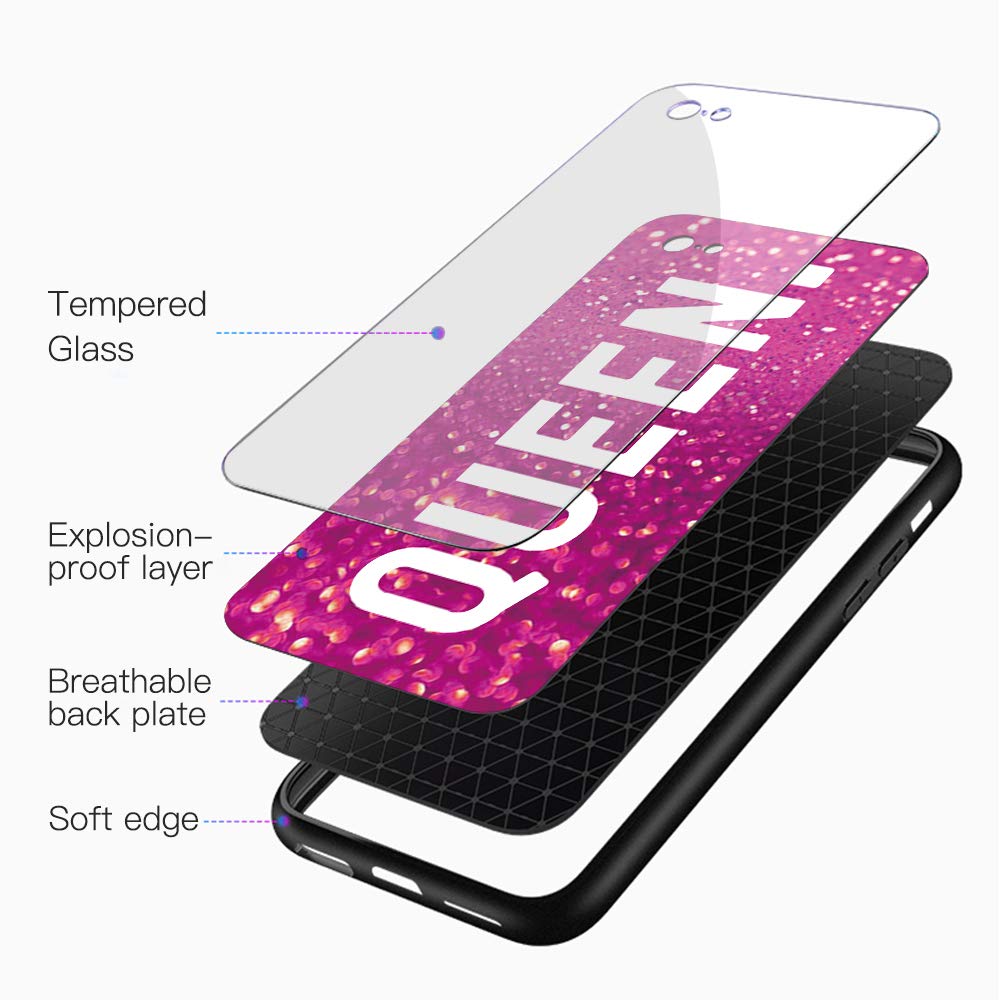 Yoedge Cover Huawei P30 Lite, Sottile Antiurto Custodia Nero Silicone