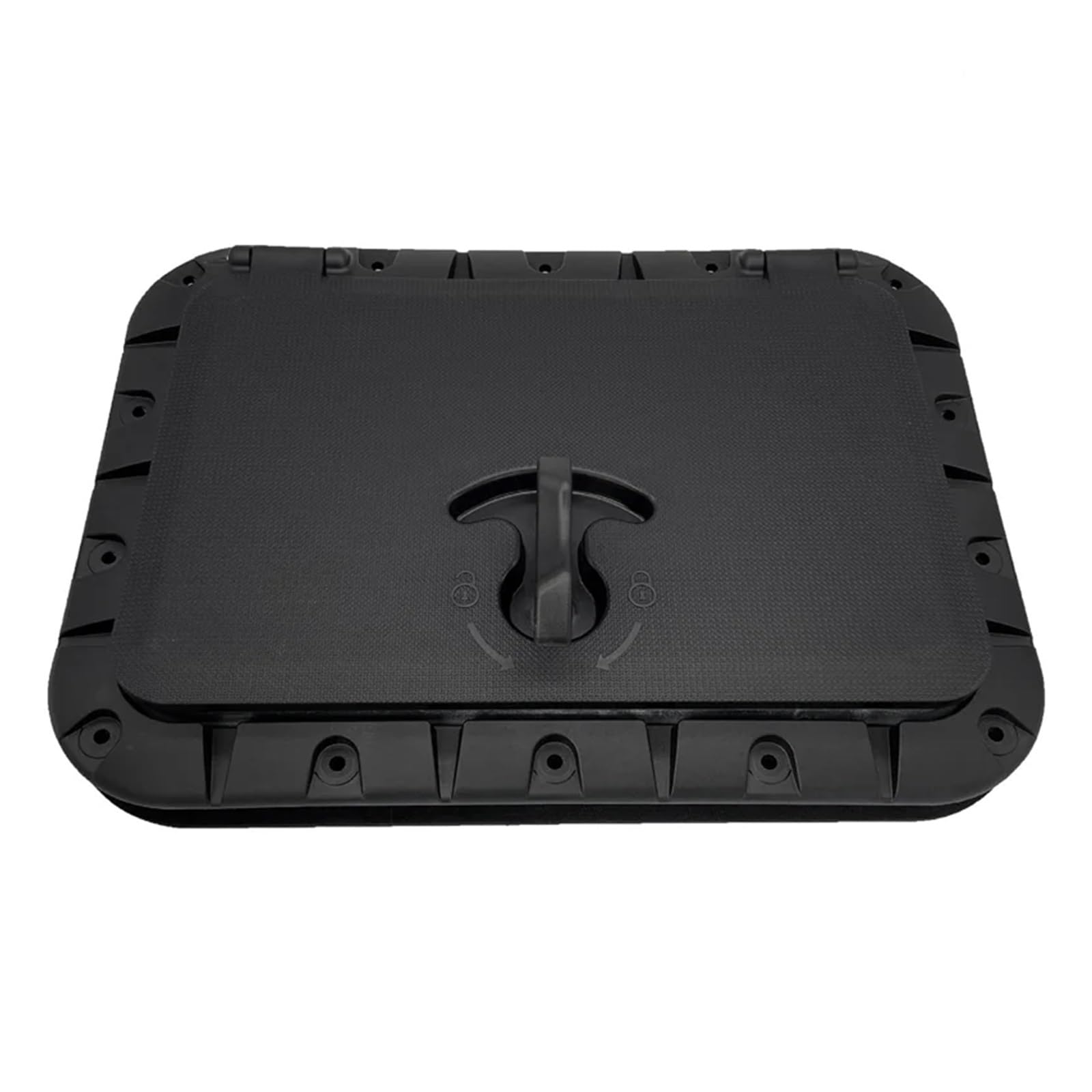 Ccqdgmd One Color Marine Deck Plate Square Hatch Pull Out Handle For Boat For Kayak Canoe Kit