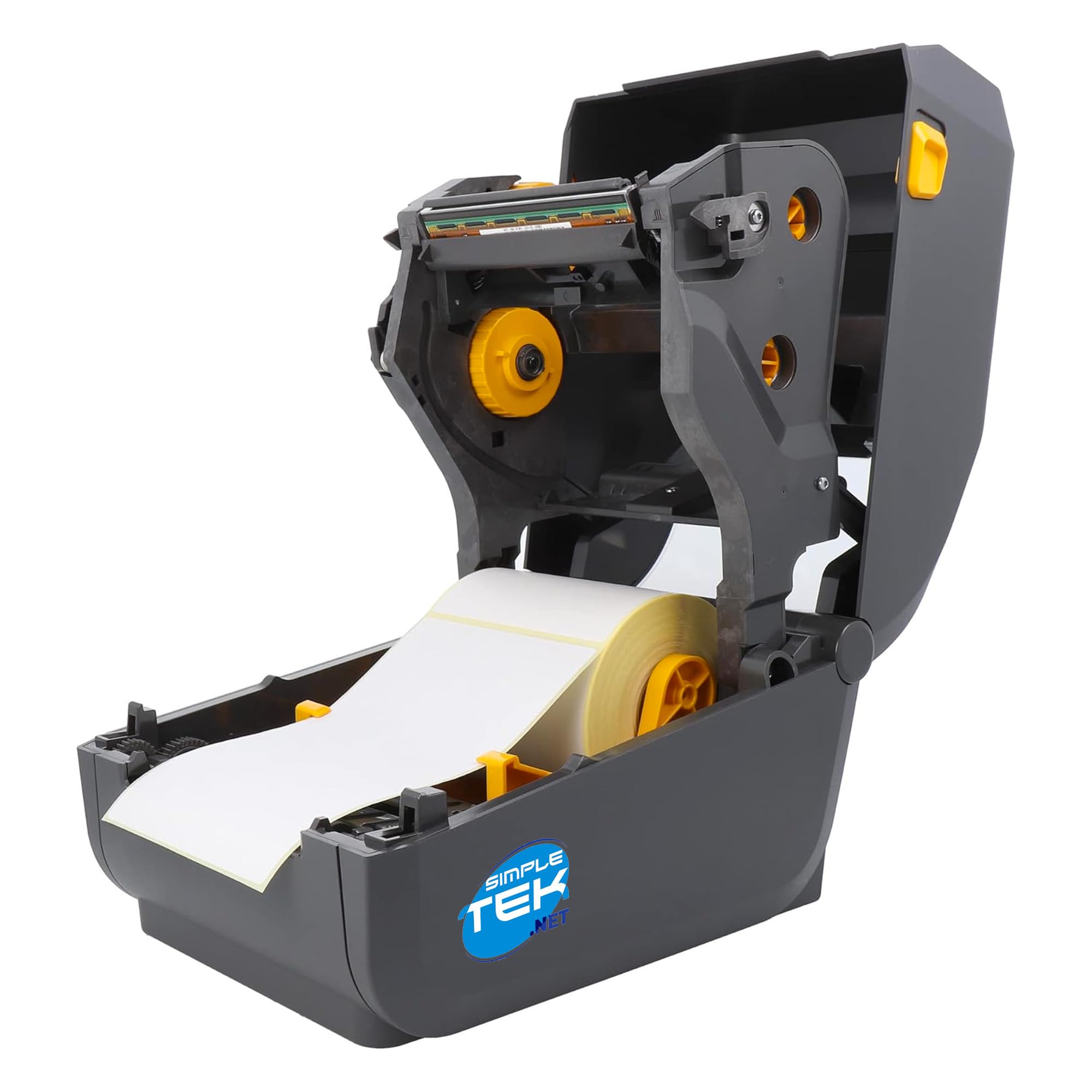 SIMPLETEK - Impresora térmica de transferencia térmica de 104 mm (4") - Conectividad USB, LAN y Bluetooth, Soporte ZPL y EPL