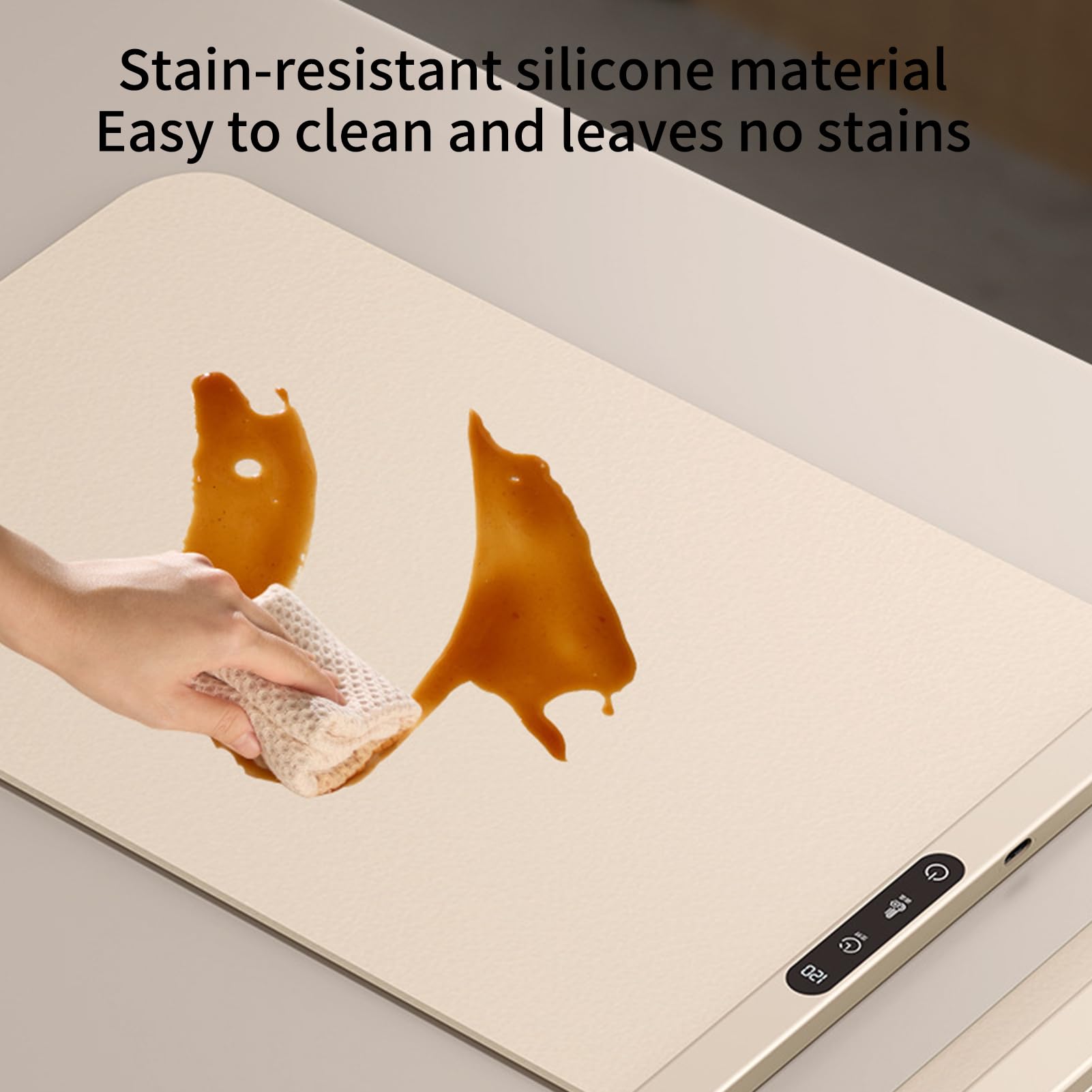Alfombra térmica para alimentos | Cojín térmico portátil rápido, alfombra de alimentación portátil enrollable, para aparadores, fiestas, reuniones, mostrador, dormitorio, apartamento