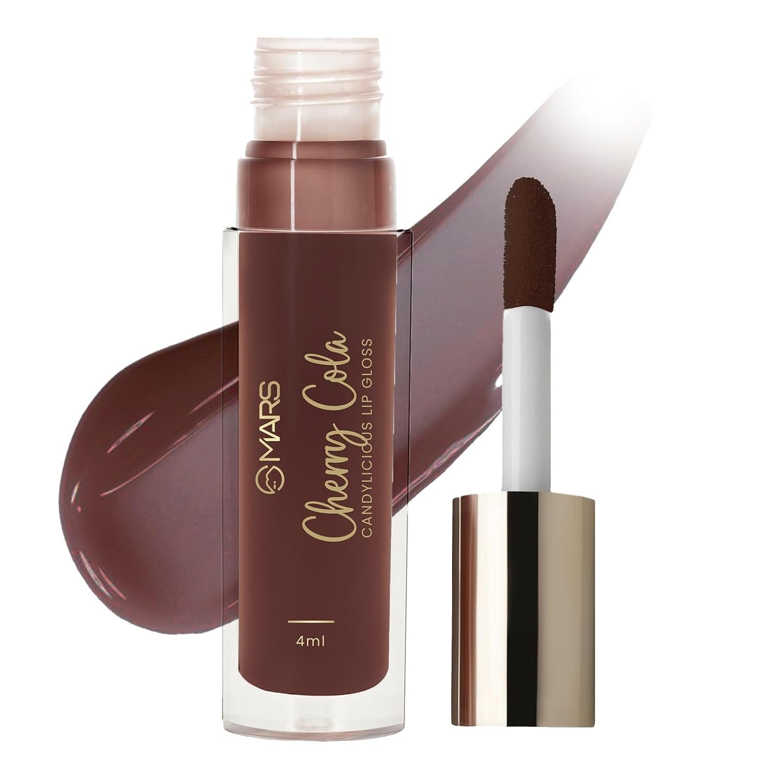 Candylicious Lip Gloss Cherry Cola 4ml | Hydrating Formula, High-Shine Finish, Non-Sticky, Vitamin-E & Hyaluronic Acid, Lightweight-image-17