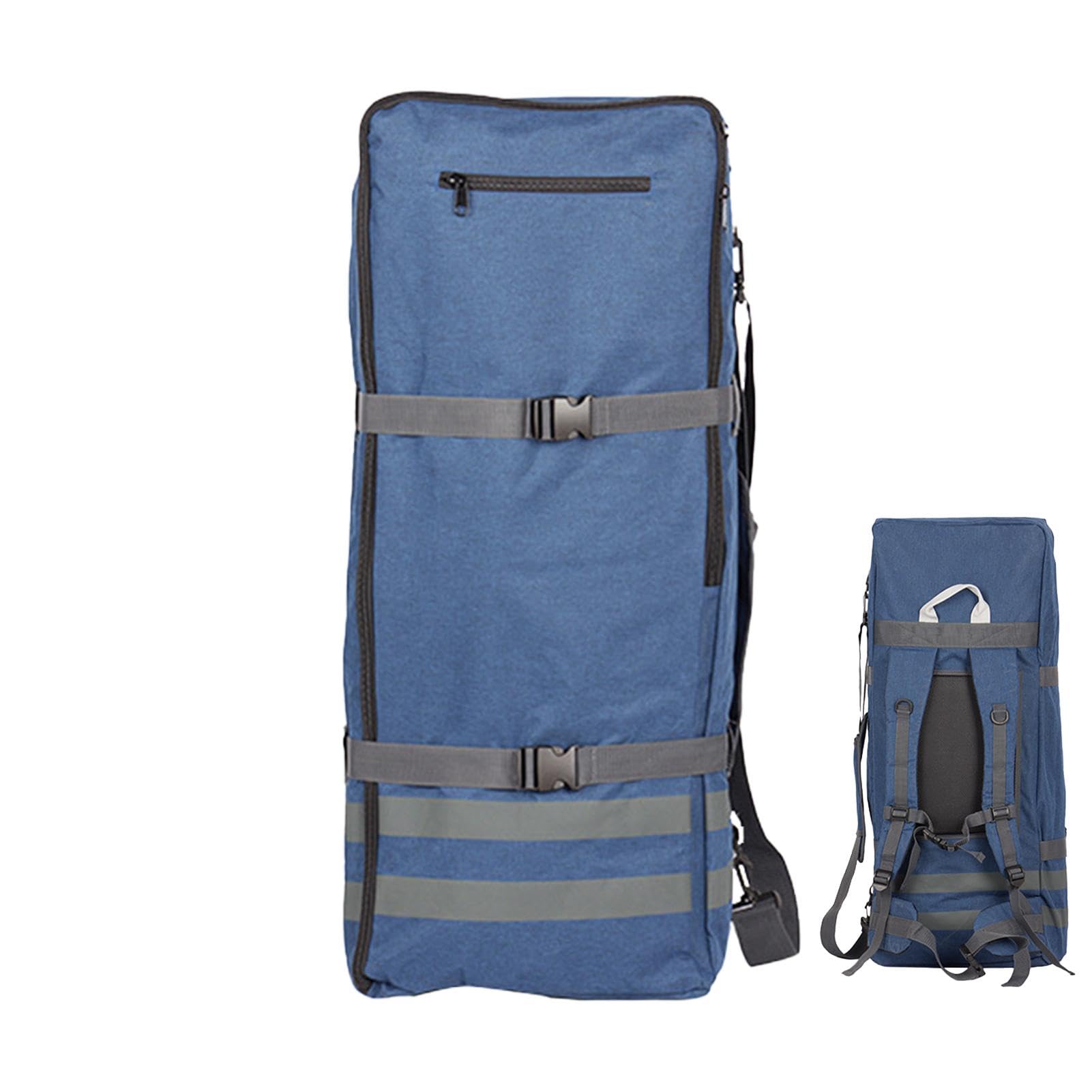 Borsa per stand up paddle, trasporto paddleboard, zaino gonfiabile, capacità 84 l, tracolla regolabile, accessori per sport acquatici all'aperto