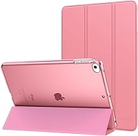 Vista 25 de MoKo - Funda compatible con iPad mini 5 2019/Mini 4 2015 (5ta/4ta generación de 7.9 pulgadas), fina, ligera, con soporte, con protector traslúcido