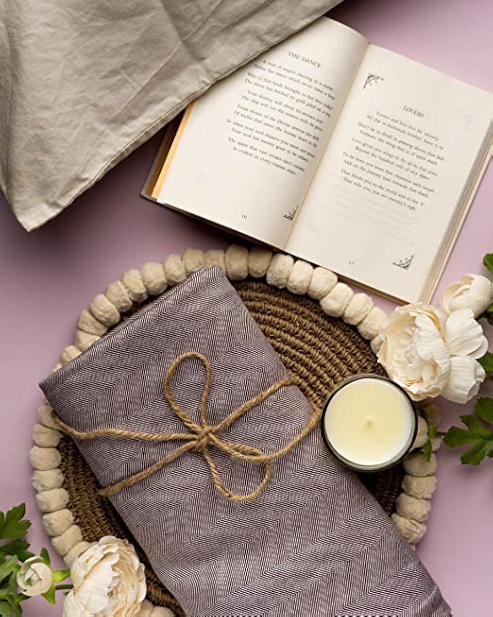 Ultra-Soft 100% Bamboo Blanket, All Season, Taupe