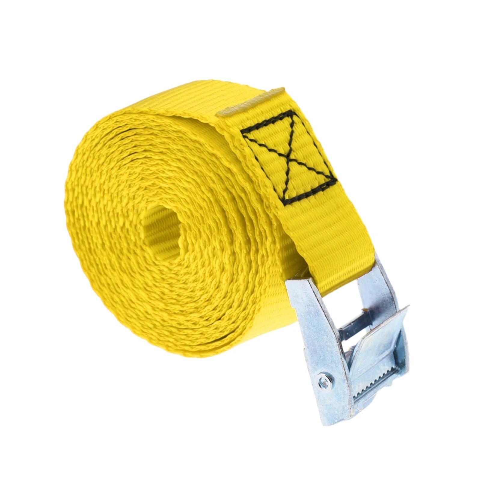 Zurrgurte, Zurrgurt mit Edelstahlschnalle for Dachgepäckträger, Surfbrett, Autoladungssicherung for Transporter, LKW, Anhänger, LKW-Ladung(Nero)
