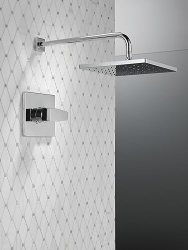 Miniatura 17 de DELTA FAUCET T14267-BL-PP - Juego de grifo de ducha moderno serie 14 negro mate, con cabezal de ducha de un solo rociador, negro mate T14267-BL-PP