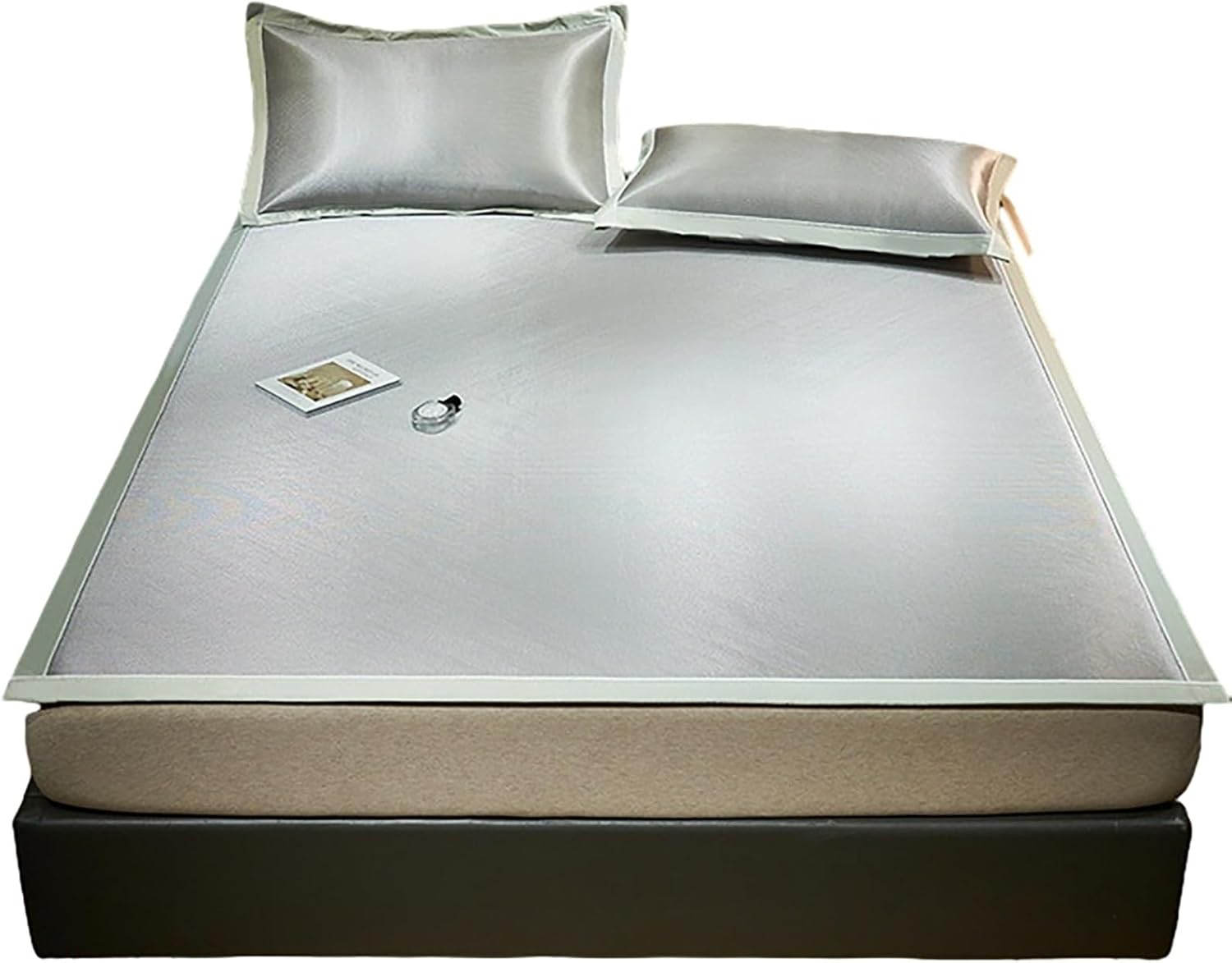 AnzAga Queen Sheet Set Luxury Bamboo Sheets Breathable Brushed