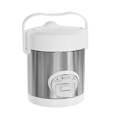 WHITE TIGER 1 5L Mini Rice Cooker for 5 Cups Uncooked 6 Cups Cooked Smart Rice Cookers with