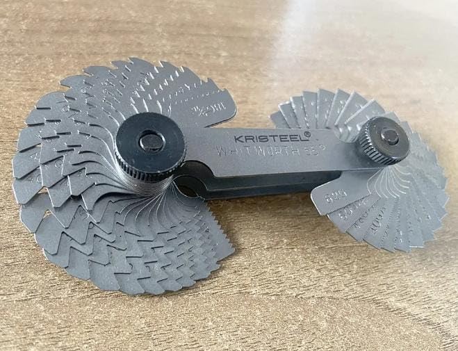 KRISTEEL SCREW PITCH GAUGE - 52 LEAVES-picture-20