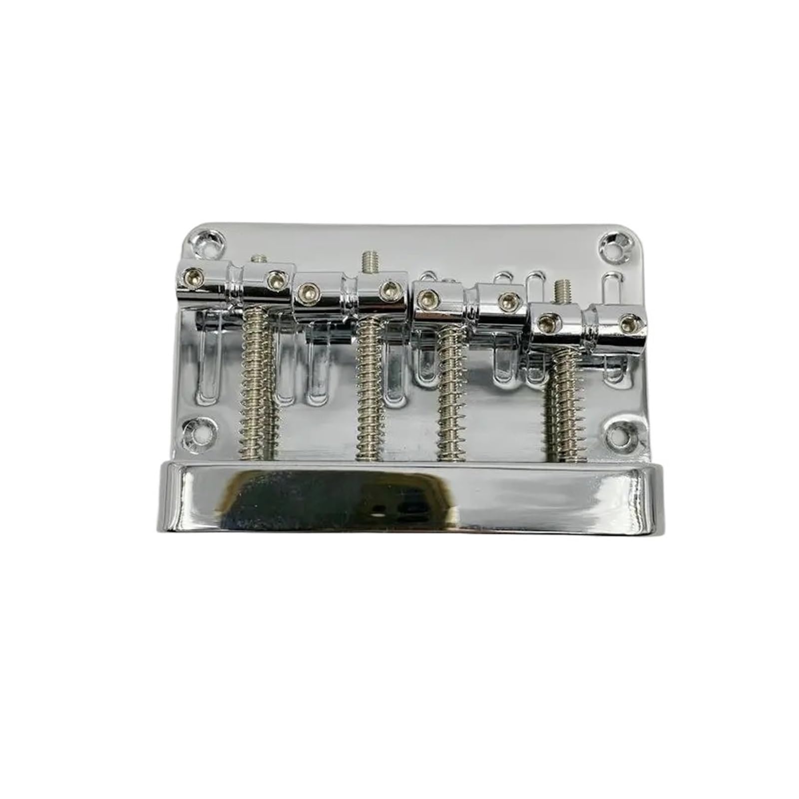 Ponti for basso elettrico a 4 corde Selle e cordiera nere e cromate for basso jazz