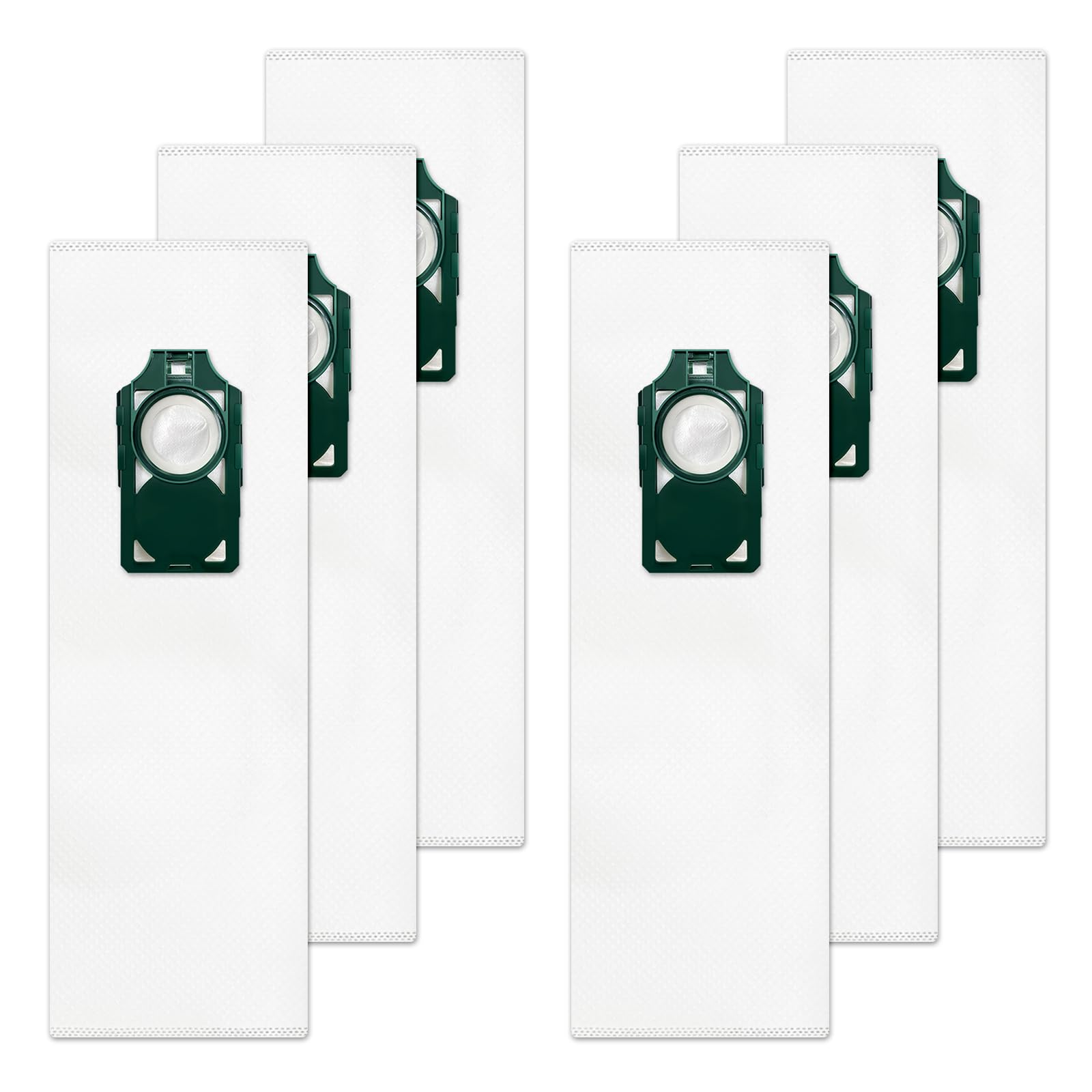 KEEPOW HEPA RLH-6 Vacuum Cleaner Bags for Riccar Supralite R10S, R10P, R10CV, R10D, R10O, R10SAND, R17 & Simplicity Freedom R10S R10D S10P S10SAND Upright Vacuum, Part #RLH-6, RLHC-6, SLH-6, 6 Pack