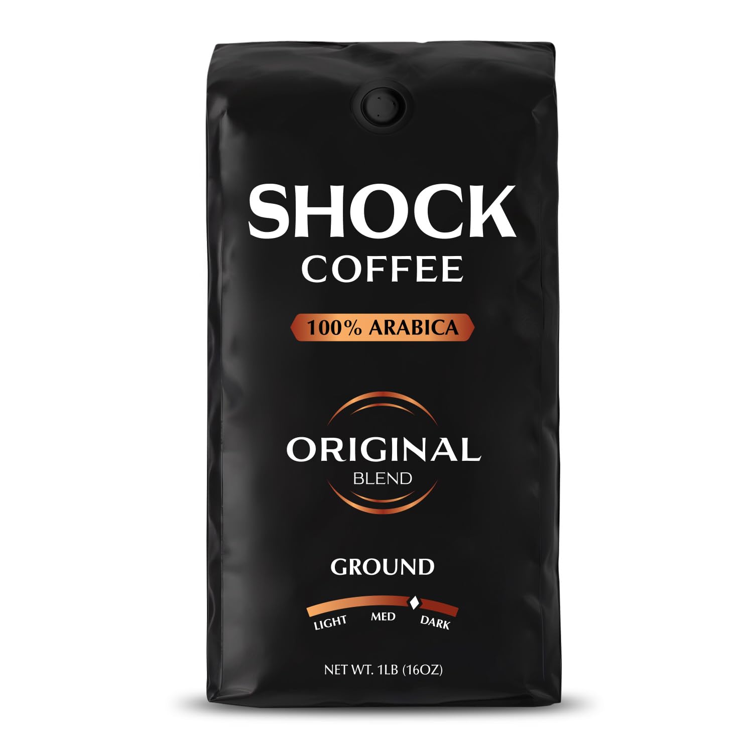 Shock Coffee Ground, The Strongest Caffeinated...