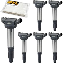 QYL Set of 6 Ignition Coil Pack for 3.5L V6 Toyota Sienna Avalon Camry Highlander Rav4 Venza Lexus RX350 IS350 ES350 2007 2008 2009 2010 2011 2012 2013 2014 2015 OE# 90919-A2007, UF487 C1601