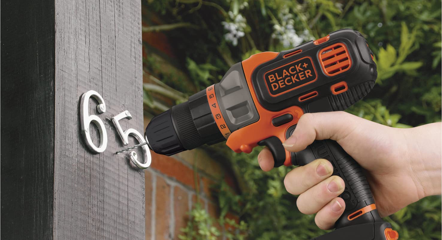 BLACK+DECKER MT218KB Taladro atornillador Multievo 18V con cabezal adaptado a multiherramientas