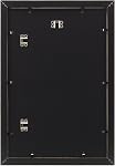 Amazon Basics Wood Poster Rectangular Frame for Posters and Photos, 12" x 18", Black