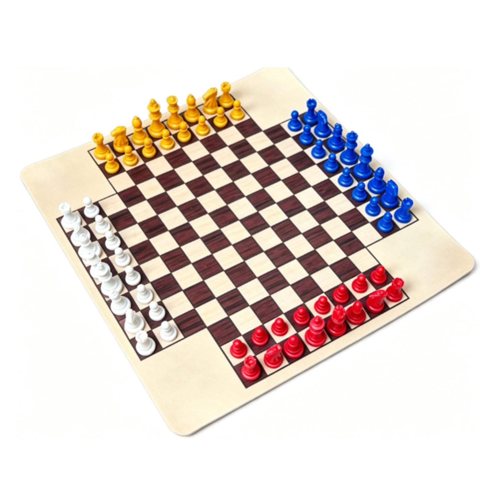 Gioco da Tavolo per 4 Giocatori, Set di Scacchi da Torneo (Scacchi)