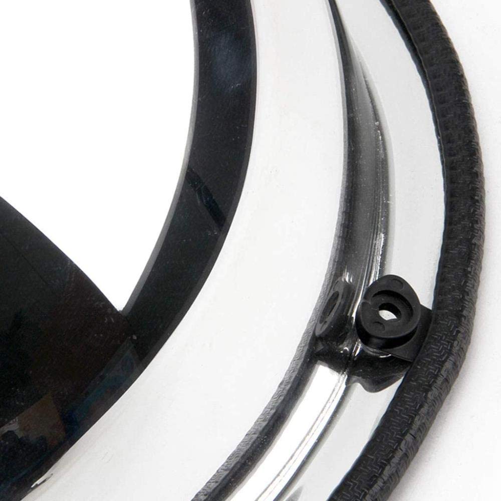 Miroir panoramique hémisphérique Convexe, Angle de Vision à 360 degrés, Miroir de sécurité en Acrylique, Verre PC résistant aux Chocs, pour Les Bureaux de Magasin, 30 cm (12 Pouces