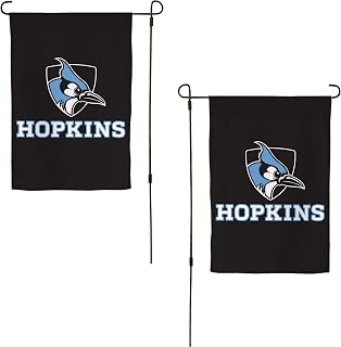 Johns Hopkins University JHU Garden Flag – 19 x 12 inch Johns Hopkins Blue Jays Banner, For Outdoor Display and Events (Design A)