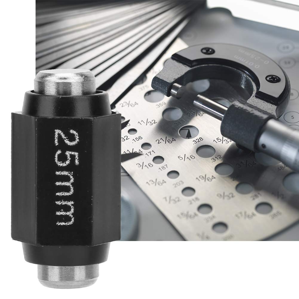 Micrometro Esterno Per Calibrazione - Barra In Acciaio Inox 25mm Per Misurazioni Di Precisione - Foto 7