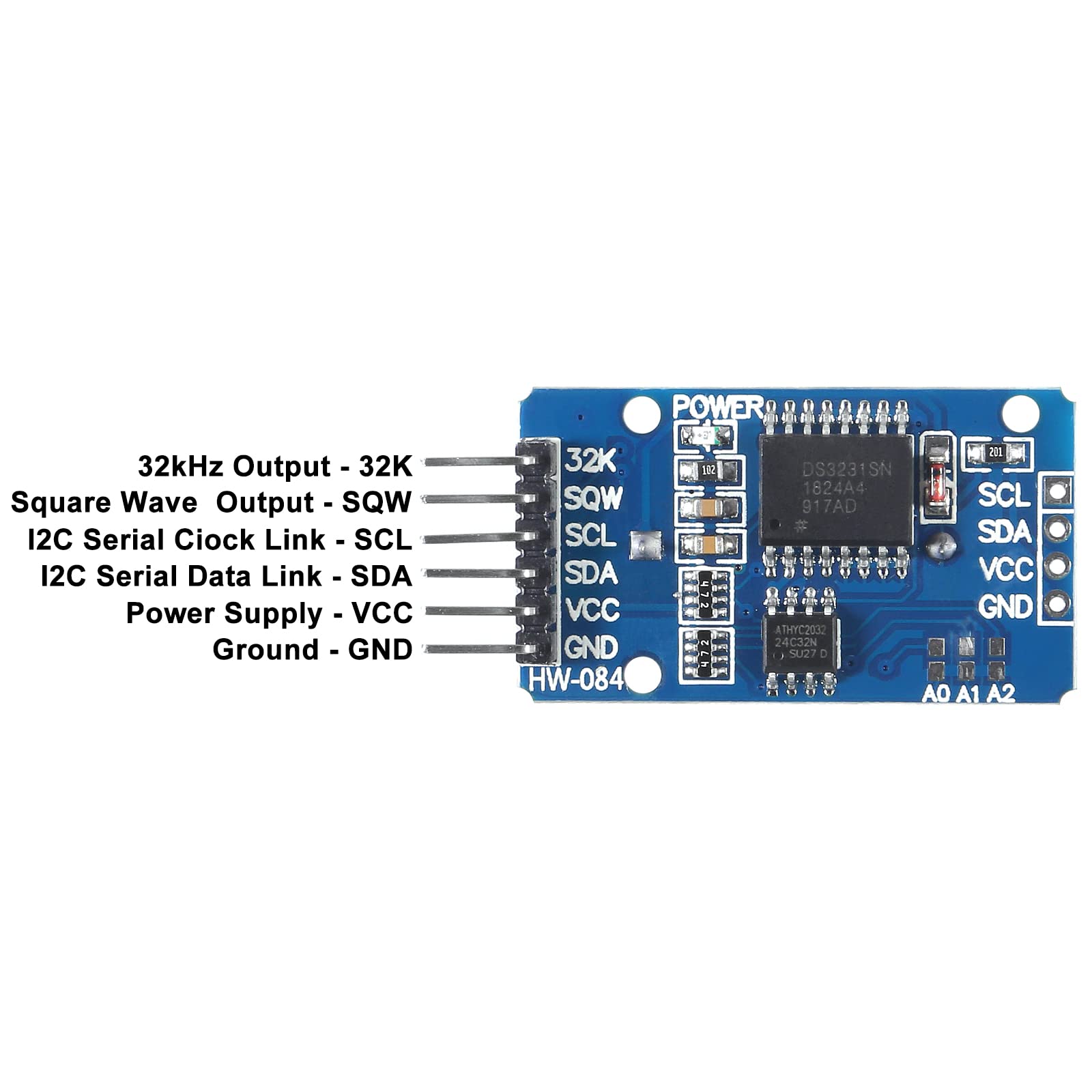 AT24C32 IIC Clock Module DS3231 ZS-042 AT24C32 RTC Module – High ...