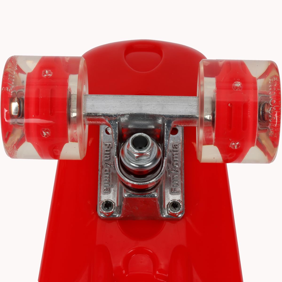 FunTomia® Mini-Board, skateboard da 57 cm, con o senza LED sulle ruote, con carrello in alluminio e cuscinetti a sfera Mach1 ABEC-11, colori vari, T-Tool