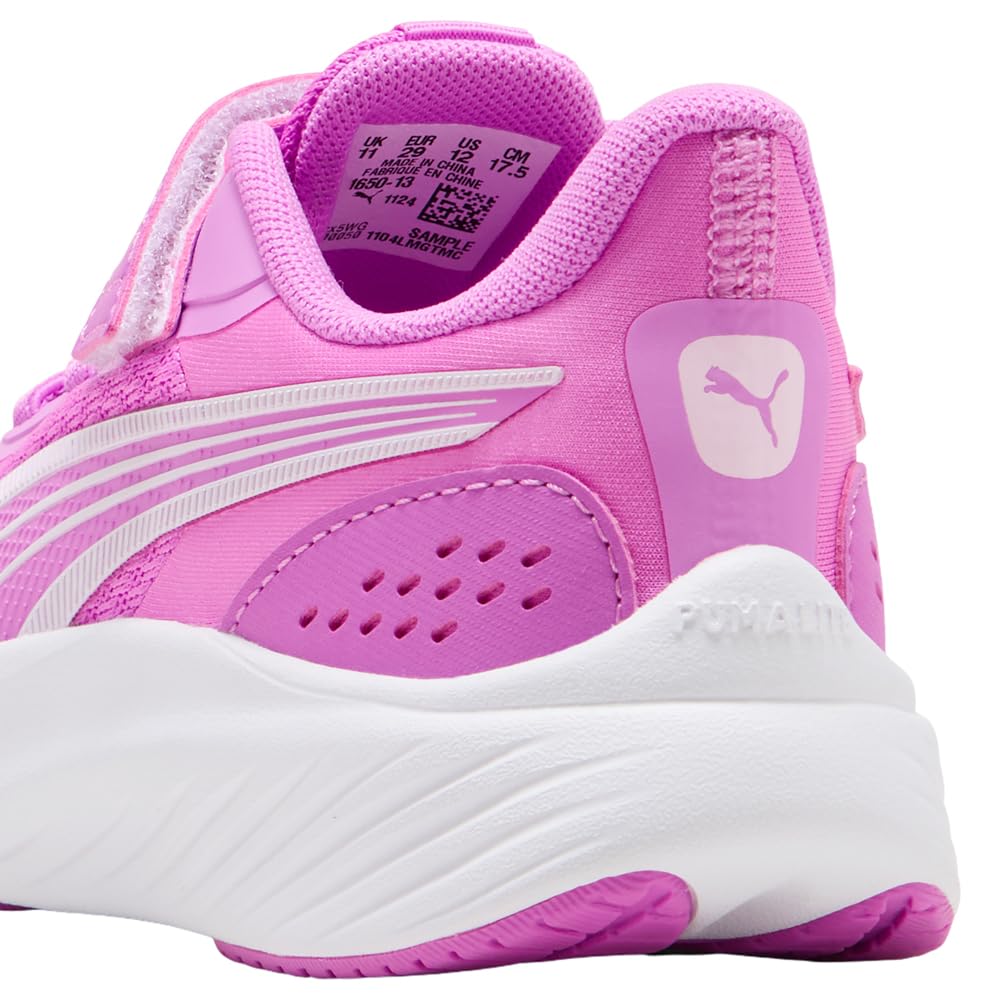PUMA Pounce LITE AC+ PS Sneaker, Electric Orchid White, 11 UK Child, Elektryczna orchidea PUMA biała, 29 EU