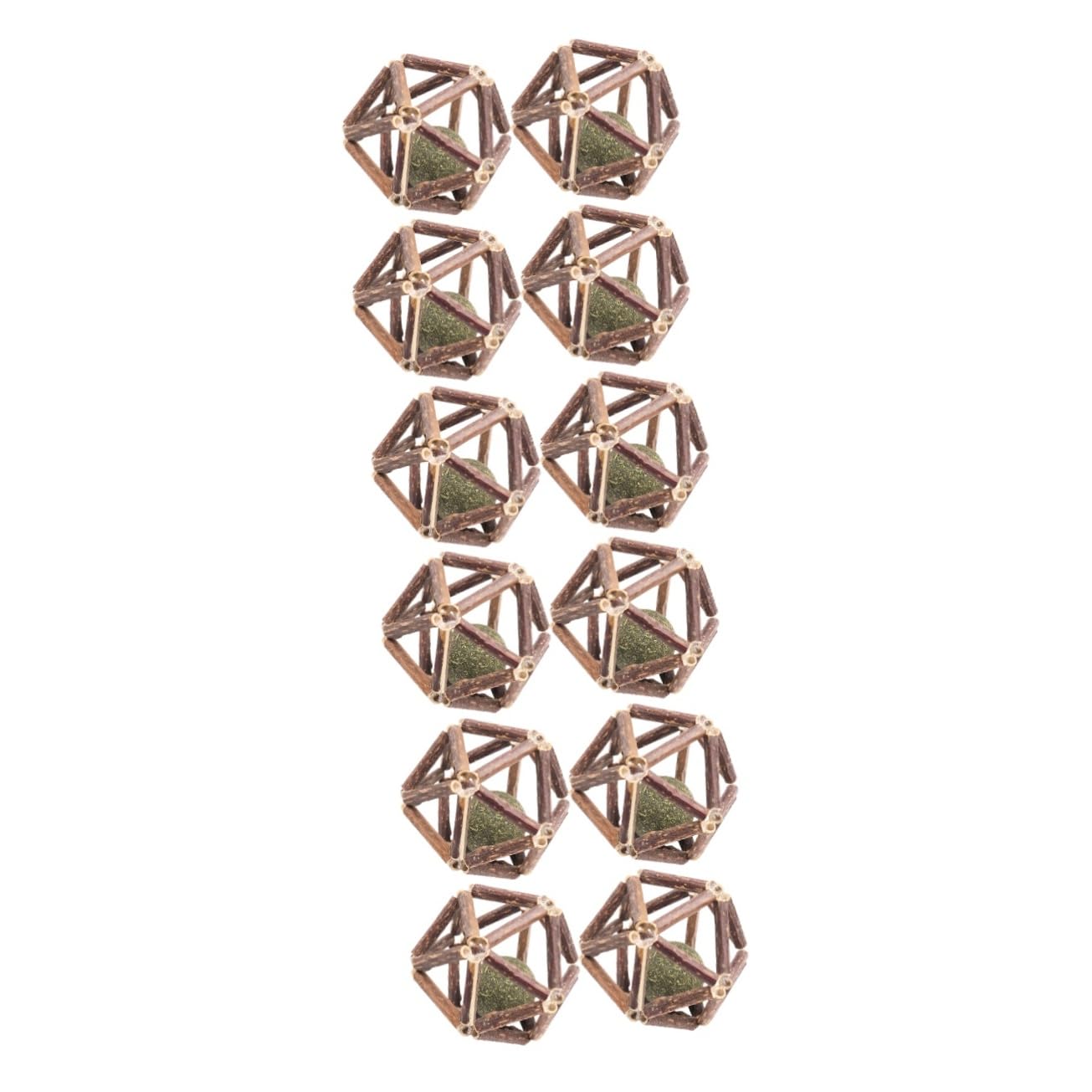 minkissy 12 Piezas de Juguete de gatera para de Gatos, para Gatos pequeños, Juguetes para para, Bolas, de Gato, Juguete de de de