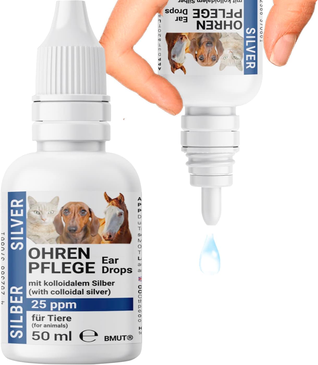 Hundepflege24 Nettoyant Oreille Chien Daily - Soulage En Quelques Jours En Cas De Démangeaisons