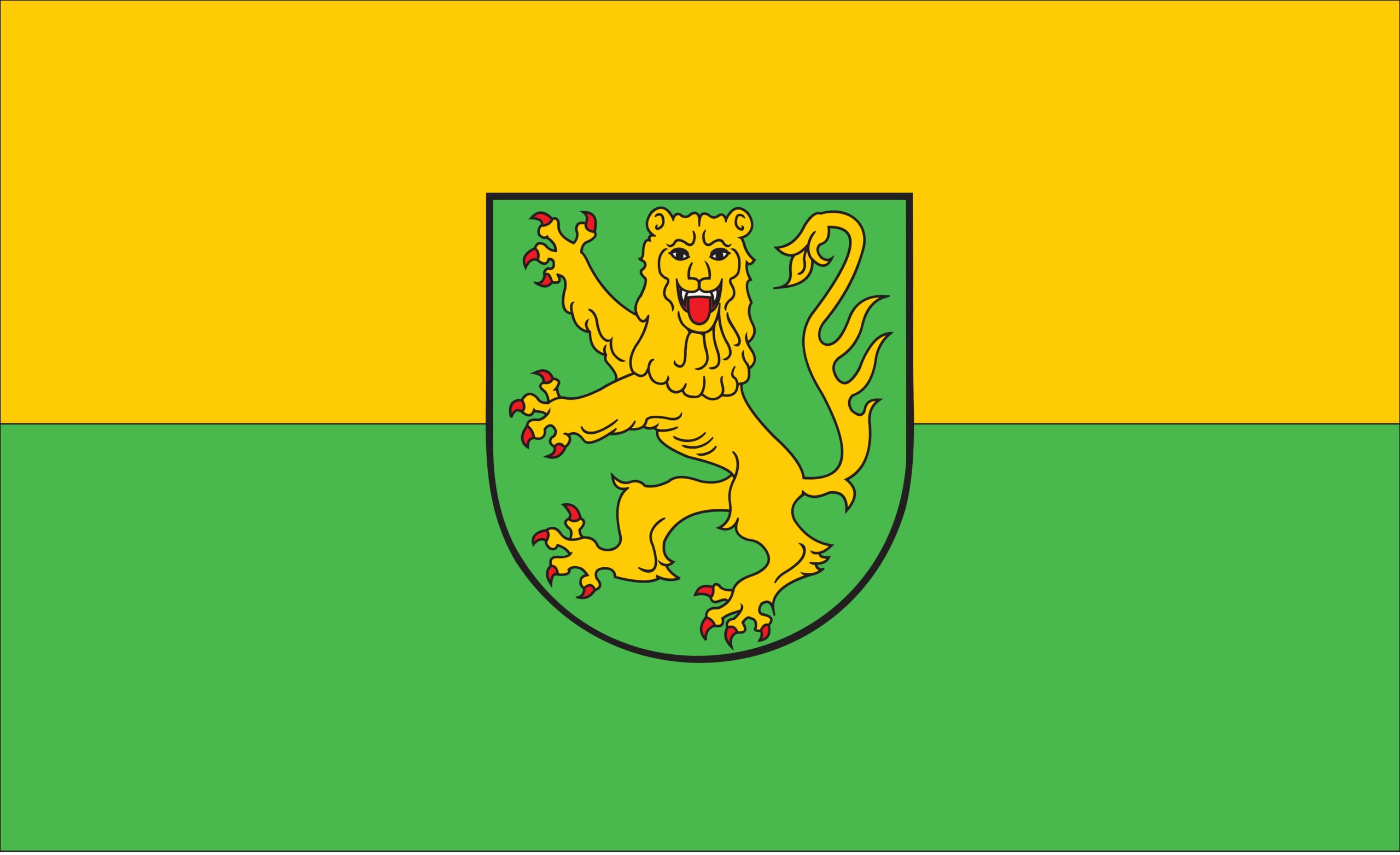 Drapeau Bad Blankenburg - Drapeau de Thuringe - 500 x 300 cm