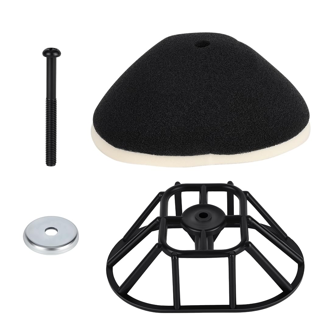 Kit de Filtro de Aire con Soporte de Jaula para Yama-ha Blaster 200 Grizzly 125 Breeze 125 YFA1 Raptor 125 250 1988-2013 2XJ-14458-00-00