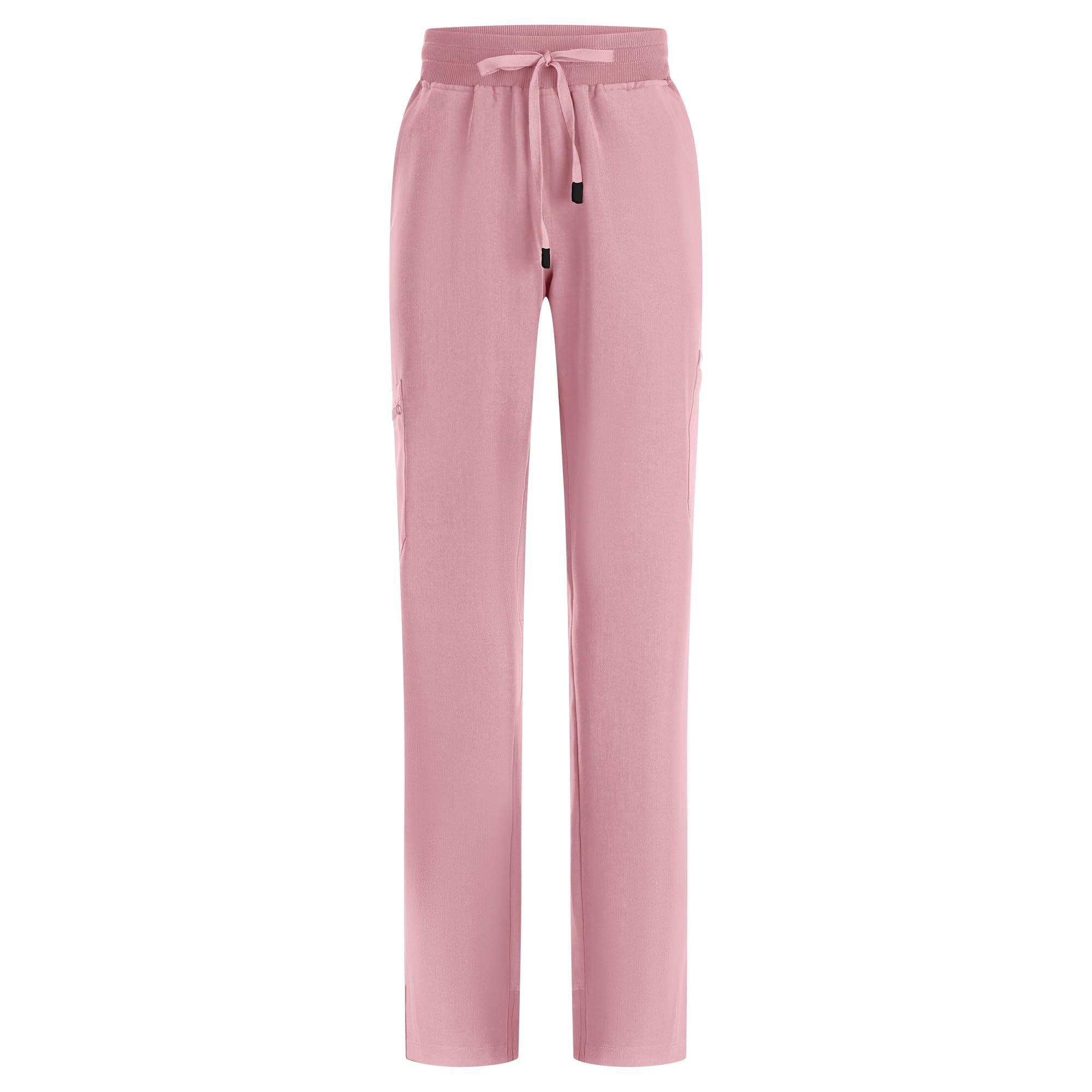 B-well Mauri Medizinische Schlupfhose Half-Jogger 7 Taschen mit elastischem Bund und Gesäßtaschen Krankenhaus Uniformhose mit Elasthan