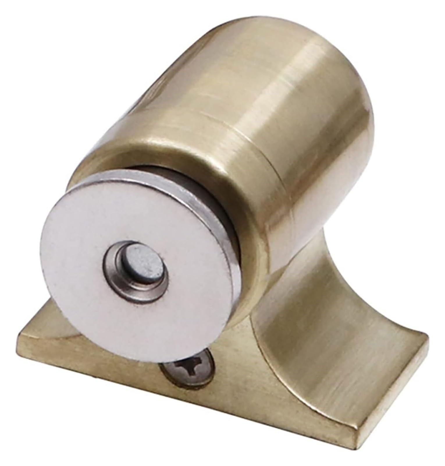 Cvbgnjm Golden Door Stop,Stainless Steel Magnetic Stopper - Invisible Floor For Bathroom & Wall Ion(Golden)