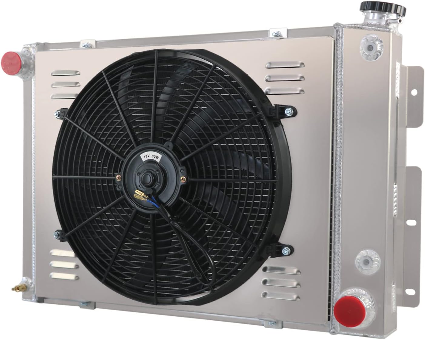 3 Row Radiator+Shroud Fan for 67 68 69 Chevy Camaro Pontiac Firebird Small Block
