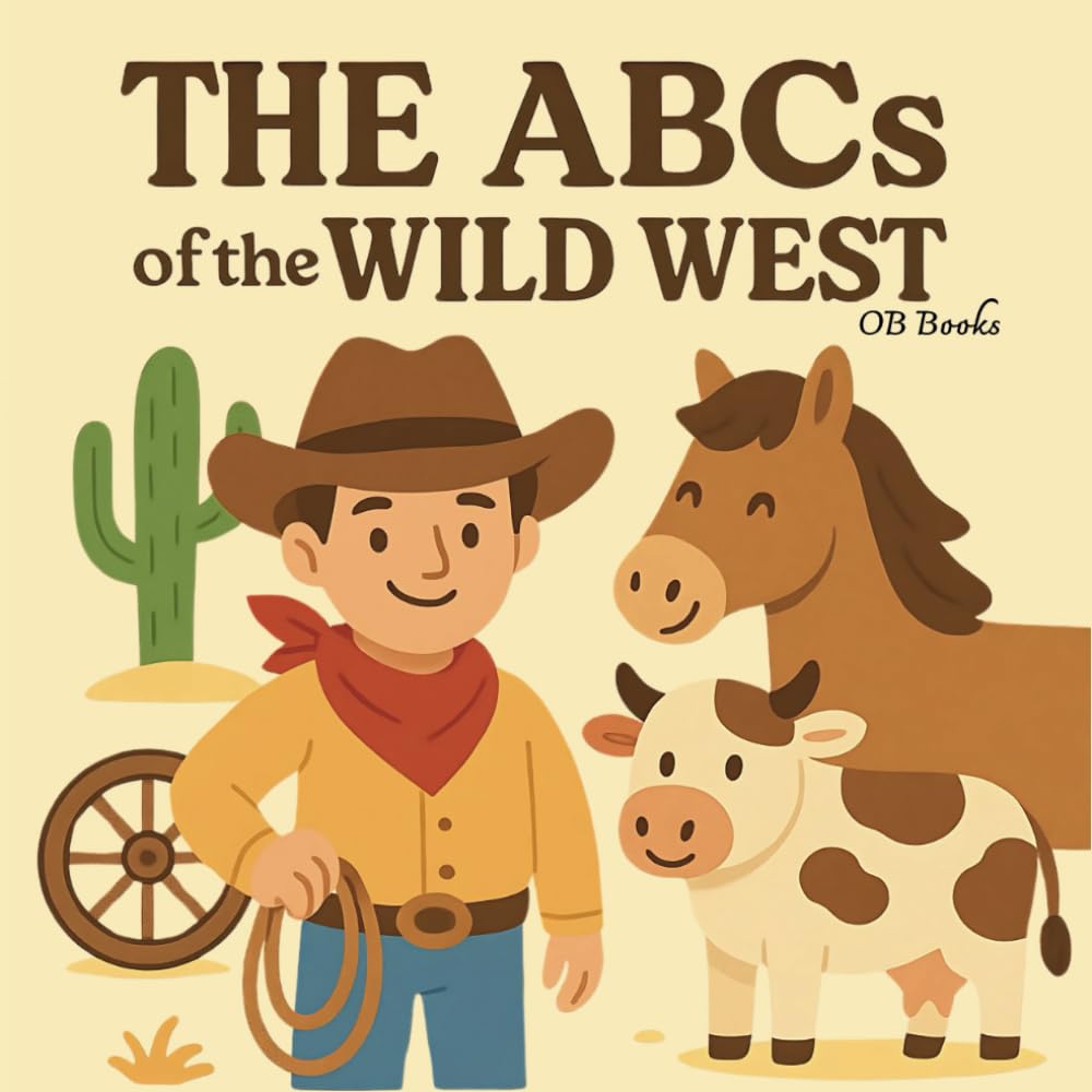 The ABCs Of The Wild West: Alphabet Book For Cowboys And Cowgirls