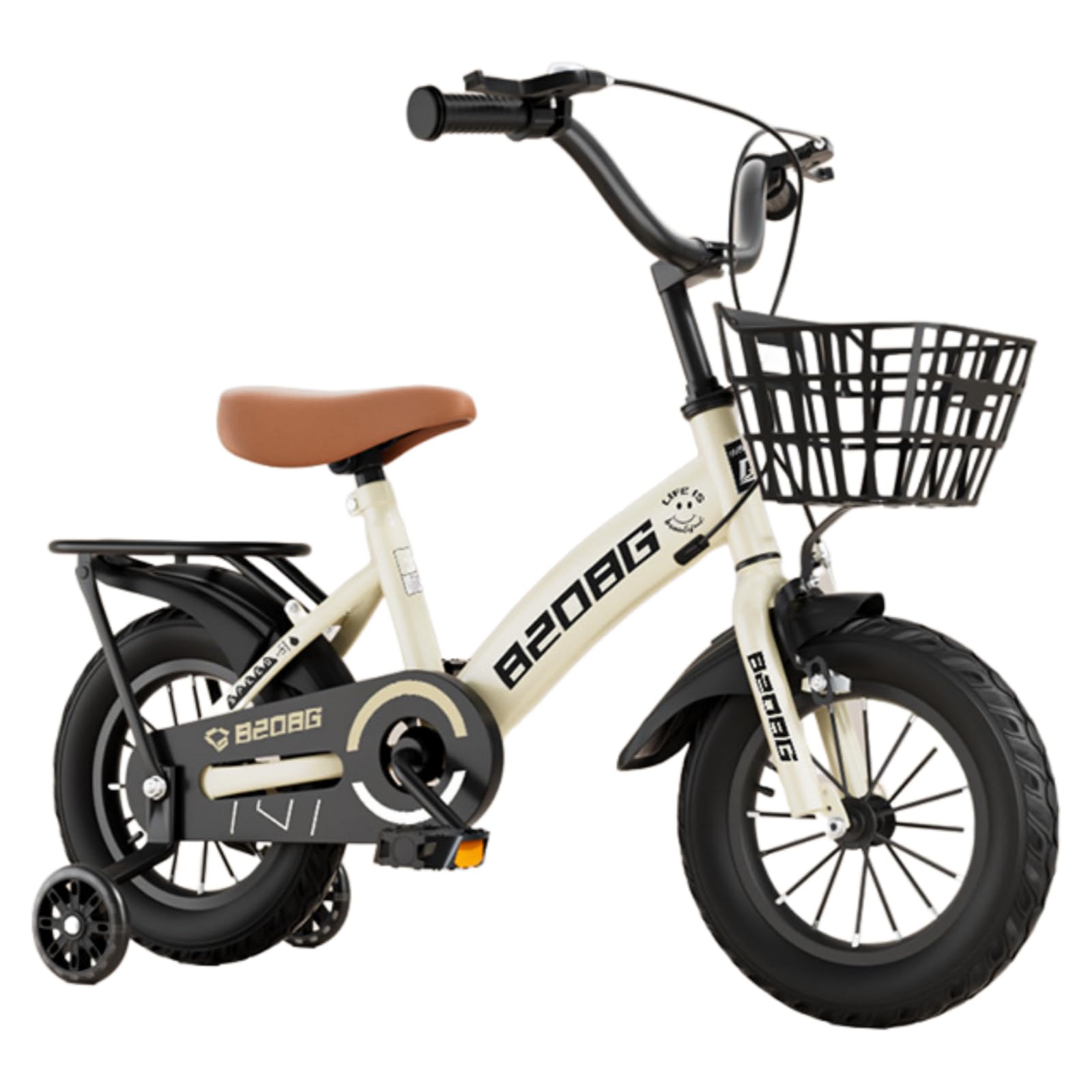 Amazon | Numzo子供用自転車12/14/16/18インチスタイリッシュ補助輪