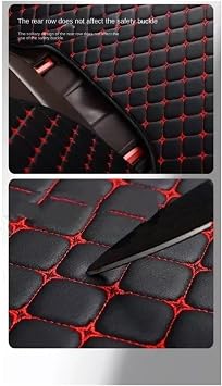 Auto Seat Covers For Geely For Geometry C For Atlas For Coolray For Emgrand EC7 For Tugella Pu Leather Universal Car Seat Cover Cushion Interior Accessories(Black 1 Pcs)