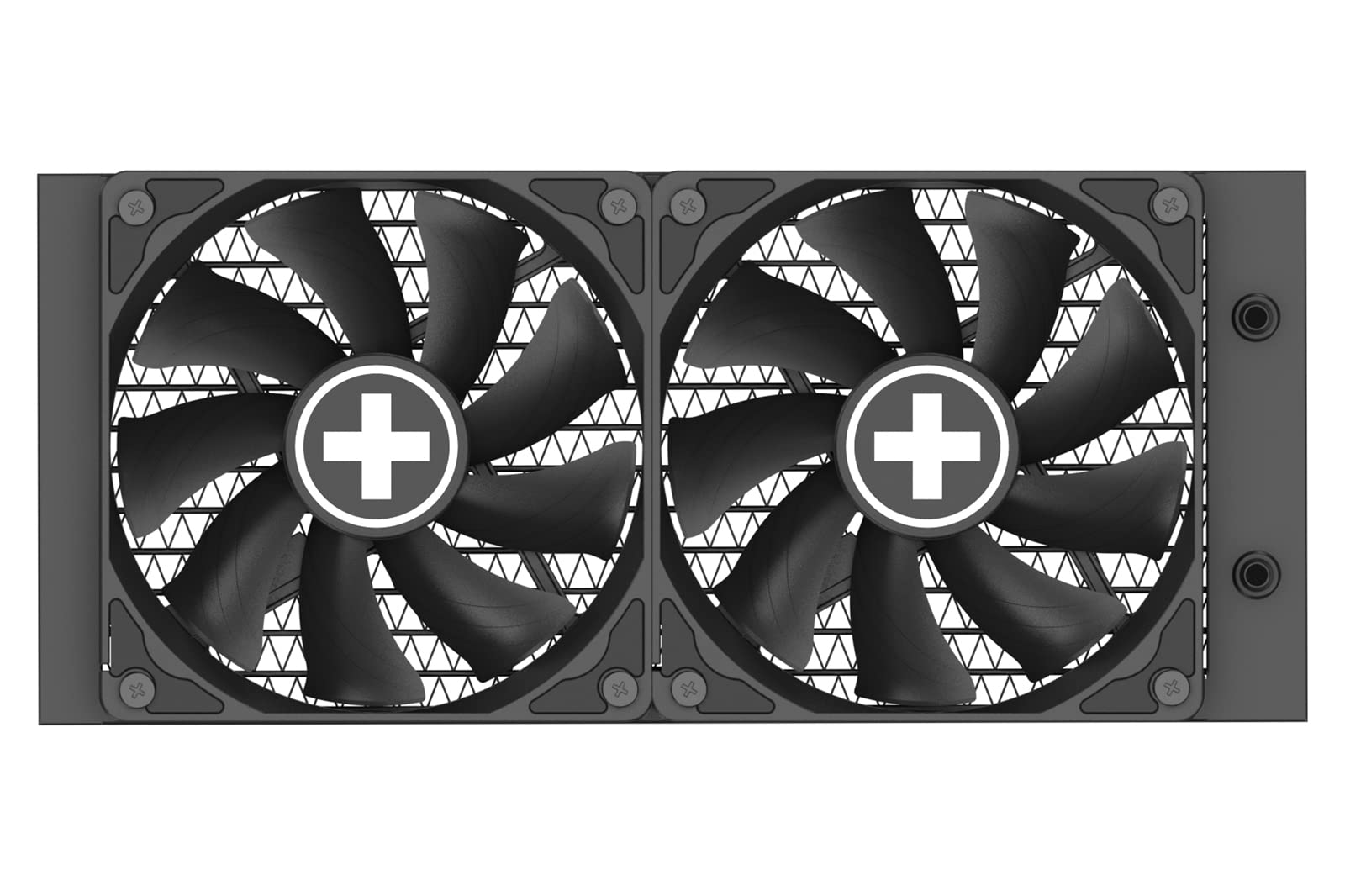 Xilence LQ240PRO AMD i Intel 240mm AiO Chłodzenie wodne AM5/AM4, LGA 1700/2066/2011/1151/1150/1155/1156/1200, 300W TDP, 2x120mm wentylatory FDB PWM, dla wysokich chłodzenia w Gaming/Streaming, czarne