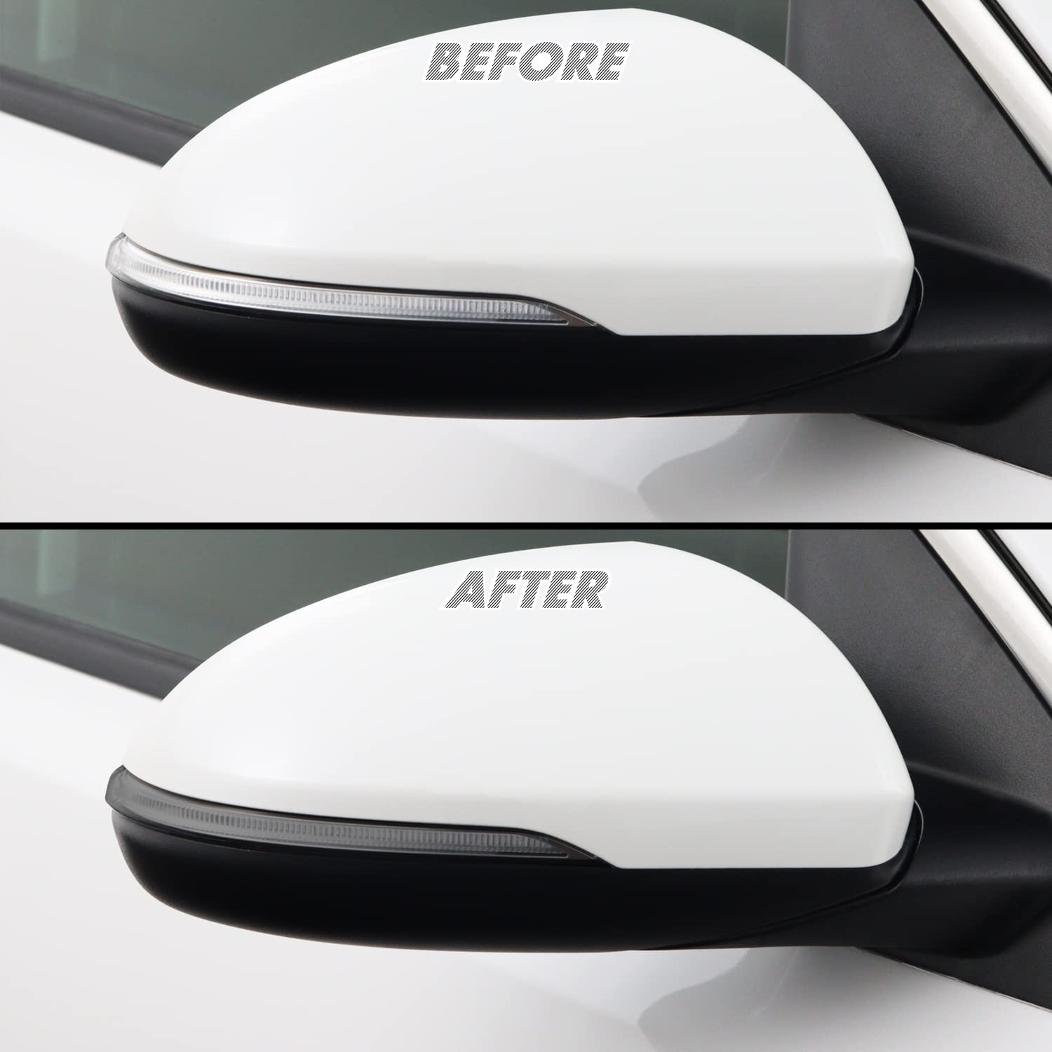 SlickMod PreCut Vinyl Smoke Tint for 2016-2020 Kia Optima Side Mirror (5. Mirror Turn Signal, 20% Dark Smoke)