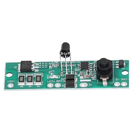 Circuit Board, Timing Solar Lamp Controller Compact Power Saving with Remote Control for Solar Lawn Light for Landscape Light for Street for Garden