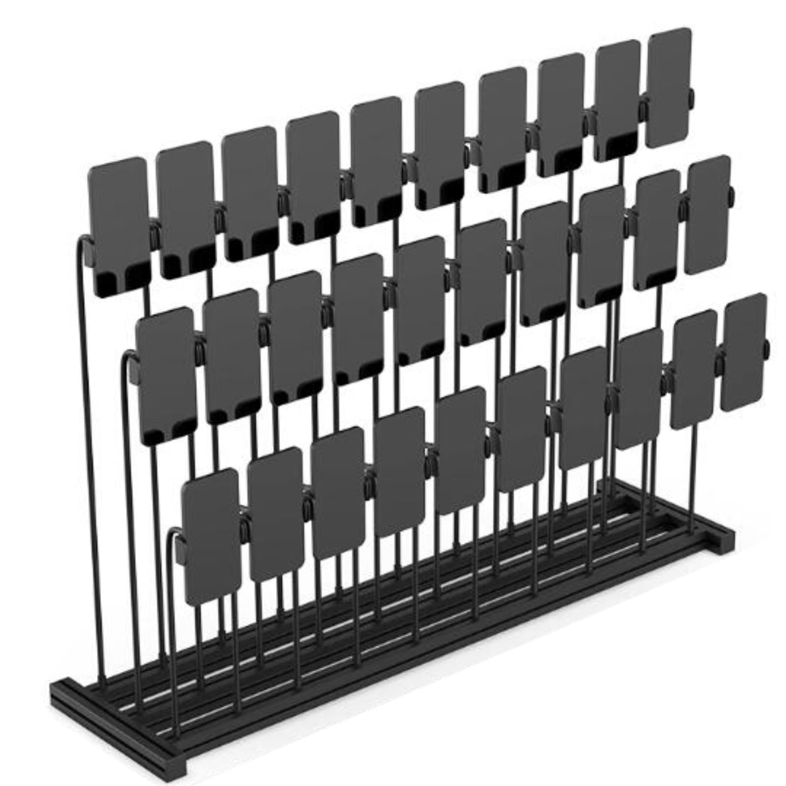 Support de téléphone rotatif 360° réglable pour 30 mobiles pour bureau