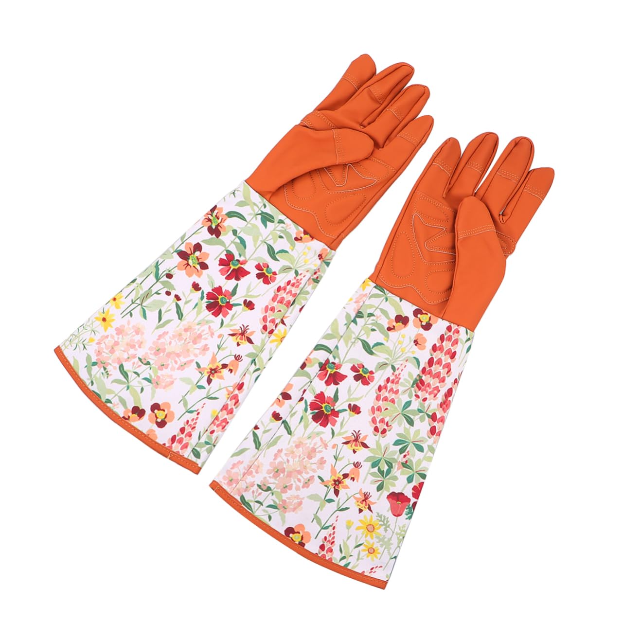 1par Guantes De Jardín Con Mangas Largas Para Protección Impermeables y Transpirables Guantes De Para Jardinería Color Marrón