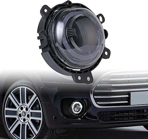 Miniatura 2 de Luz antiniebla para parachoques delantero derecho del pasajero, DRL, xenón, blanco, lente transparente compatible con BMW Mini F54 Clubman F55 5