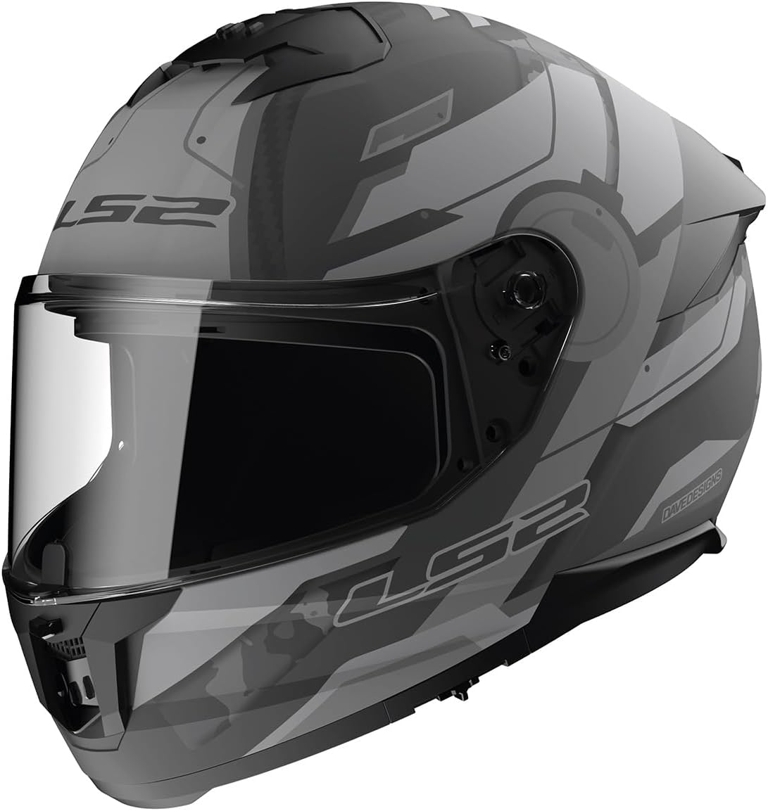LS2 Helmets Stream II Full Face Motorcycle Helmet W/SunShield