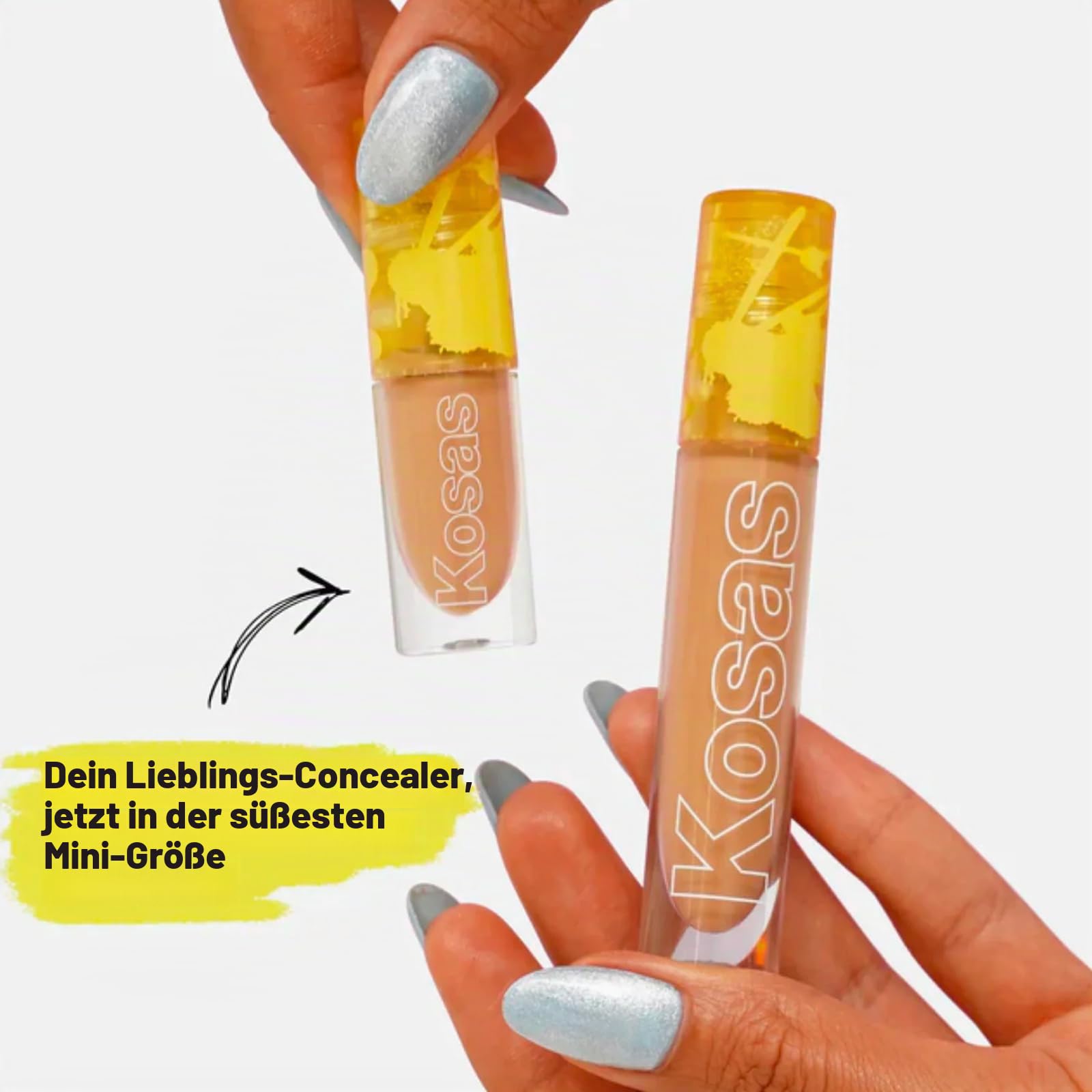 Kosas - Mini Revealer Concealer: Mitteldeckendes Make-up, das Augenringe, dunkle Flecken und feine Linien verdeckt.