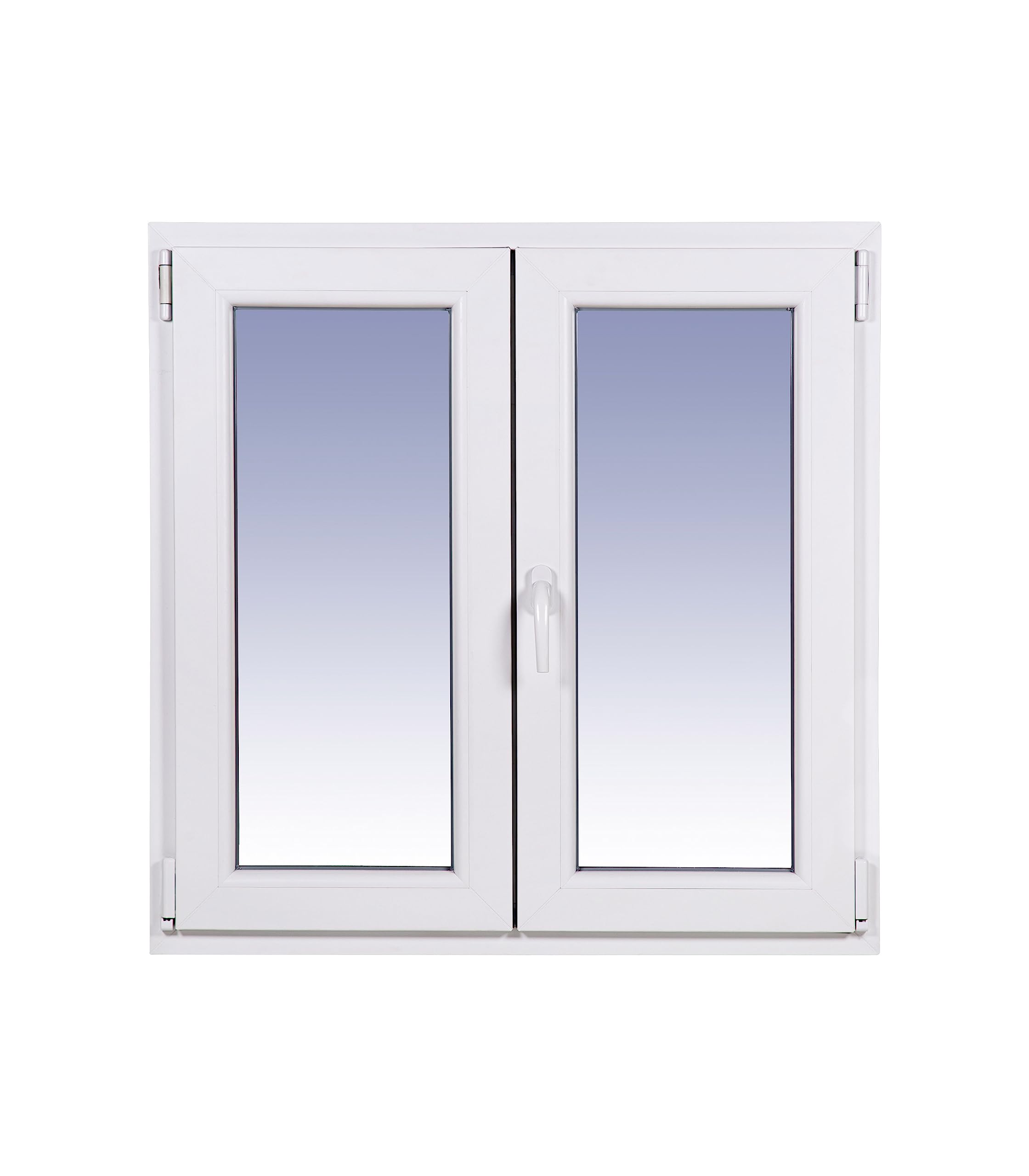 Ventanastock PVC 1000x1000 Practicable Oscilobatiente 2 hojas