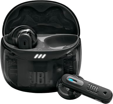 JBL Tune FLEX2 NC Earbud TWS Headphone,Ghost Black