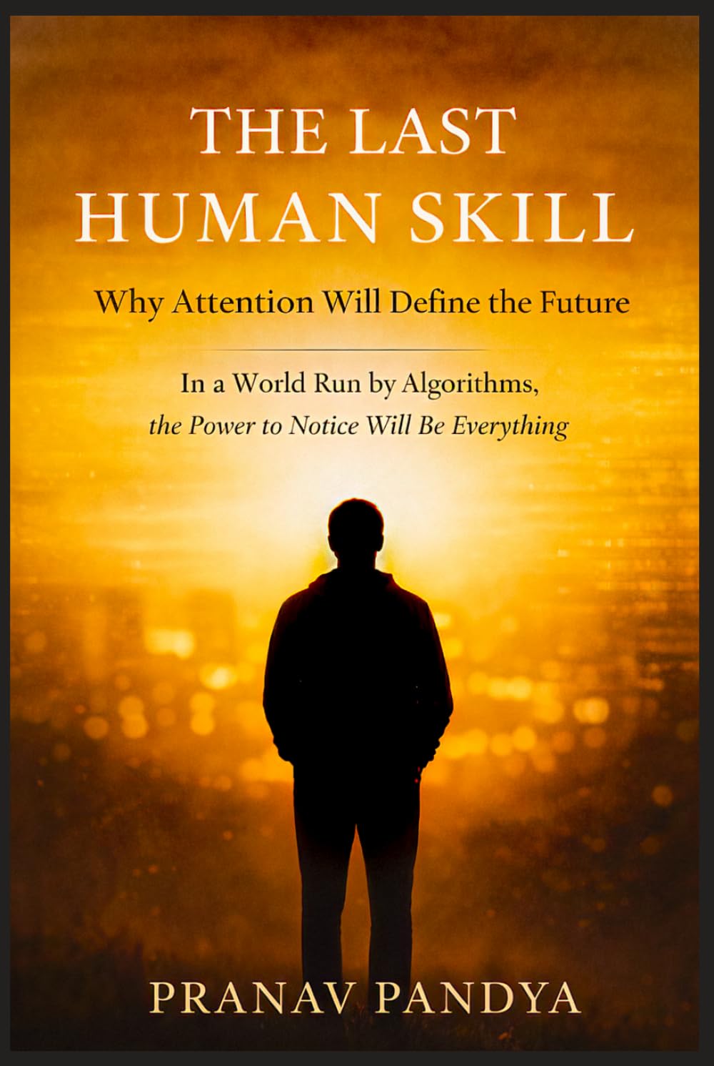 THE LAST HUMAN SKILL Why Attention Will Define the Future: In a World Run by Algorithms, the Power to Notice Will Be Everything