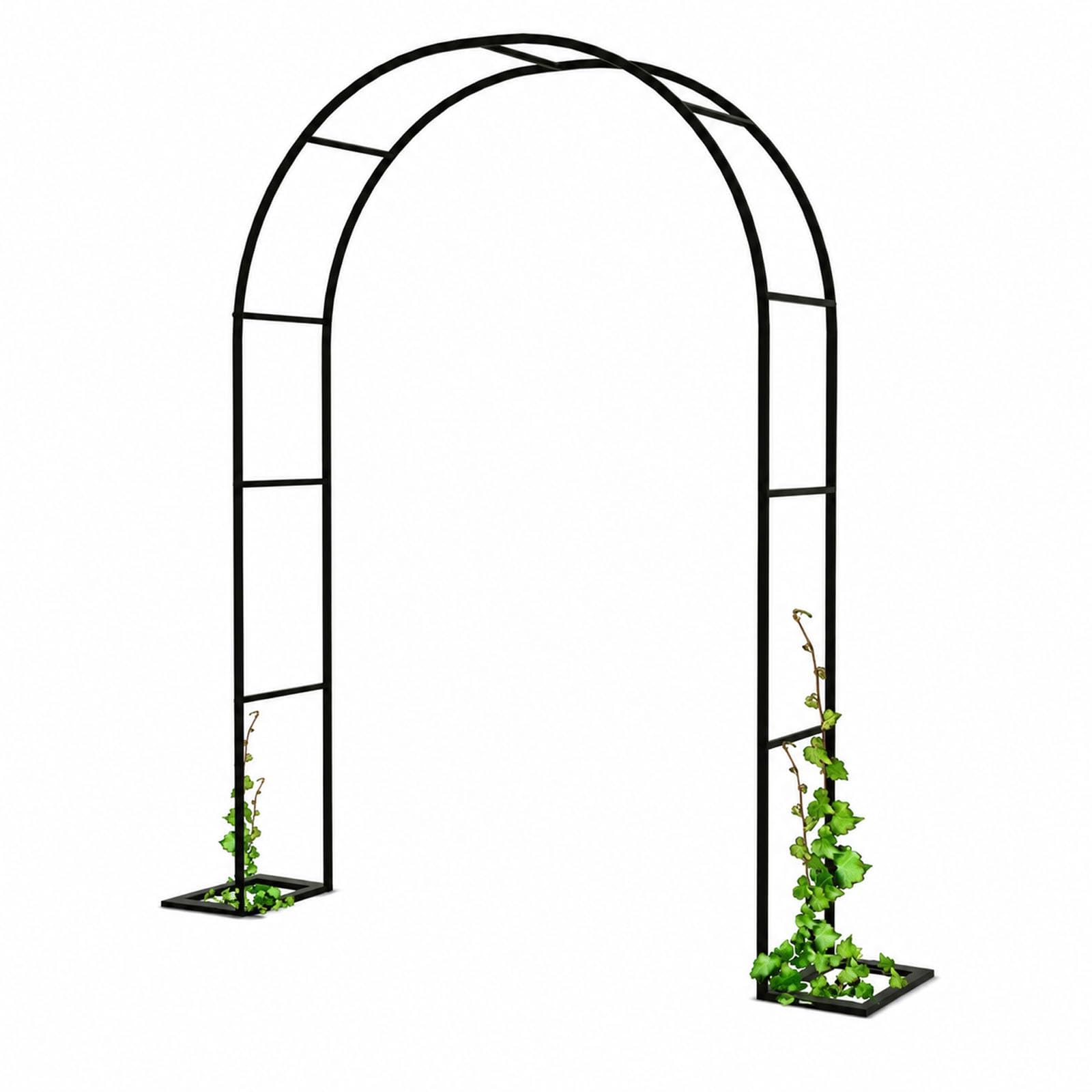 Arco enrejado para plantas trepadoras con estructura metalica resistente de exterior