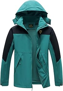 GIISAM Rain Jacket for Men